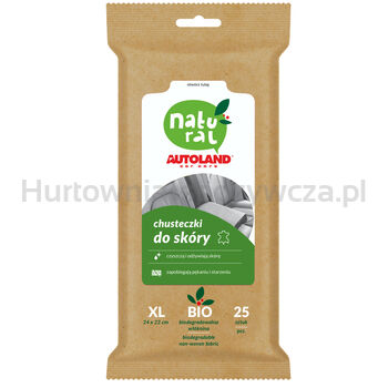 Autoland Chusteczki Do Skóry Natural  25 Szt.