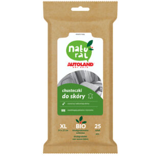 Autoland Chusteczki Do Skóry Natural  25 Szt.