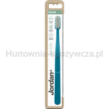 Jordan Szczoteczka Do Zębów Green Clean Medium EKO
