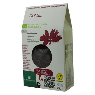 Porto Muinos  Porto Muinos Algi Morskie Suszone Dulse Bio 25 G [BIO]