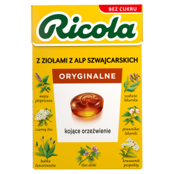 Ricola Oryginalne Ziołowe 27,5G