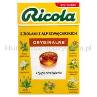Ricola Oryginalne Ziołowe 27,5G