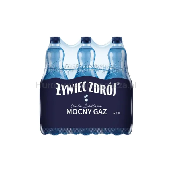 Żywiec Zdrój Mocny Gaz 1000ml (w tym +0,50 zł/szt. zwrotnej kaucji)