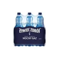 Żywiec Zdrój Mocny Gaz 1000ml (w tym +0,50 zł/szt. zwrotnej kaucji)