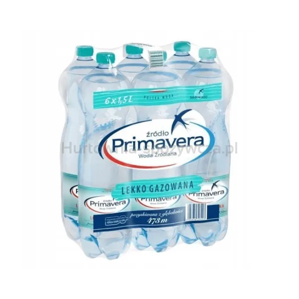 Woda Primavera Lekko Gazowana Pet 1,5L