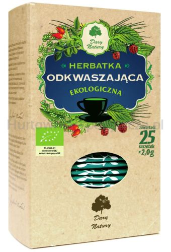 Herbatka Odkwaszająca Bio (25 X 2 G) 50 G - Dary Natury [BIO]