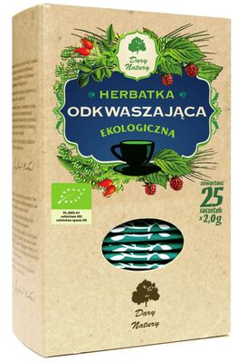 Dary Natury Herbatka Odkwaszająca Bio (25 X 2 G) 50 G [BIO]