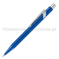 Ołówek automatyczny CARAN D'ACHE 844, 0,7mm, Metal-X, niebieski - 4