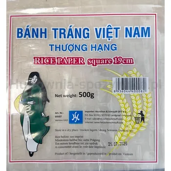 Thuong Hang Papier Ryżowy Kwadrat 19Cm 500G
