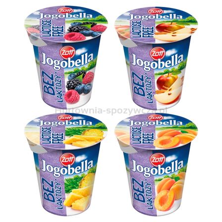 Zott Jogurt JogoBella Classic Bez Laktozy Mix 150G