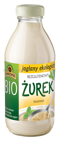 Żurek Jaglany Bezglutenowy Koncentrat Bio 320 Ml - Kowalewski [BIO]