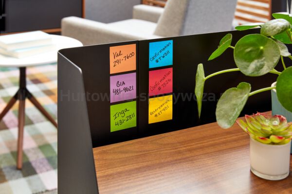 Karteczki samoprzylepne POST-IT® Super Sticky (654-S), 76x76mm, 12x90 kart., żółte - 3
