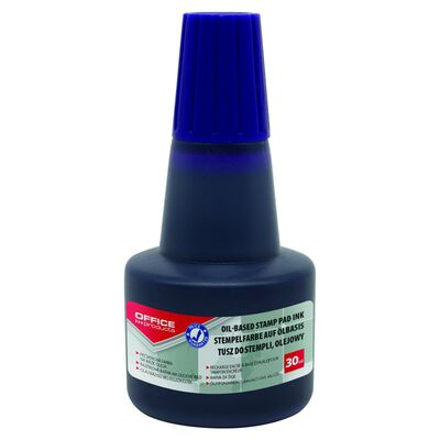 Office Products Tusz olejowy do pieczątek metalowych 30ml, fioletowy [BIURO]