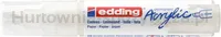 Edding Marker akrylowy e-5000 5-10 mm, matowa biel  - 2