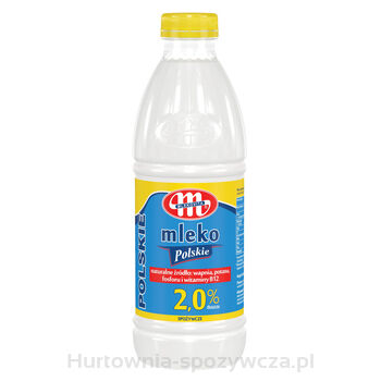 Mlekovita Mleko Spożywcze Polskie 2% Tłuszczu 1L