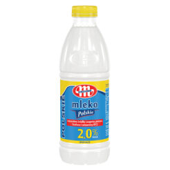 Mlekovita Mleko Spożywcze Polskie 2% Tłuszczu 1L
