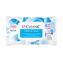 Chusteczki Odświeżające Cleanic Clean&AmpFresh 200 Szt. Pop-Up