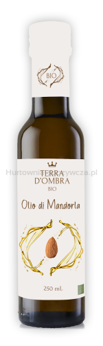 Olej Migdałowy Tłoczony Na Zimno Bio 250 Ml - Terra D'Ombra [BIO]