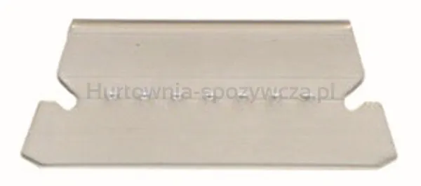 Zakładka indeksowa do teczek zawieszkowych DONAU, 5 szt., biała