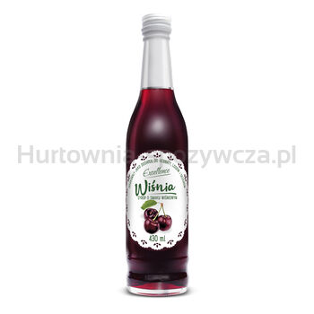 Excellence Syrop O Smaku Wiśniowym Serwetka 430 Ml