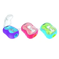 Keyroad Temperówka plastikowa Seed, pojedyncza, tuba, mix kolorów  - 2