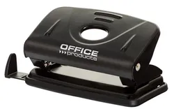 Dziurkacz Office Products, Dziurkuje Do 12 Kartek, Metal, Czarny