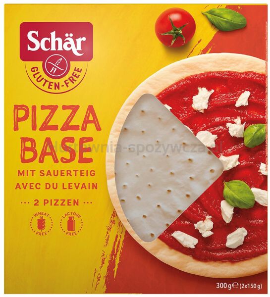 Spody do pizzy BEZGL. (2X150 g) 300 g