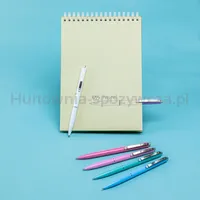 Długopis automatyczny SCHNEIDER K15, M, 1 szt., mix kolorów pastelowych - 4