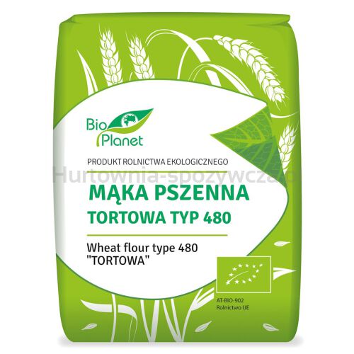 Mąka Pszenna Tortowa Typ 480 Bio 1 Kg - Bio Planet [BIO]