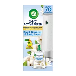 Air Wick Active Fresh Kwiat Bawełny & Biały Lotos/ Cotton Blossom & White Lotus 228 ml Komplet