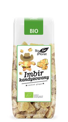 Imbir Kandyzowany Bio 100 G - Bio Planet [BIO]