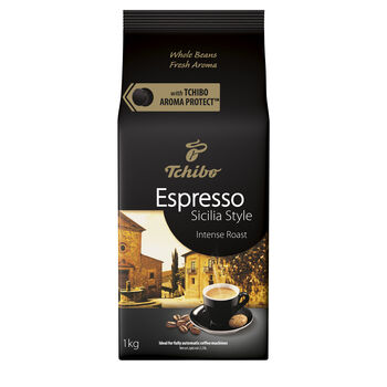 Tchibo Kawa Ziarnista Espresso Sicilia Style Intense Roast 1000G