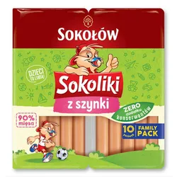 Paróweczki Z Szynki Duopack 2X130G Sokoliki