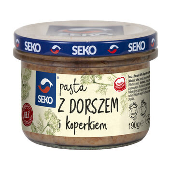 Seko Pasta Z Dorszem I Koperkiem 190G