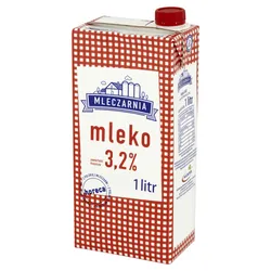 Mleko UHTMleczarnia 3,2%, 1 L