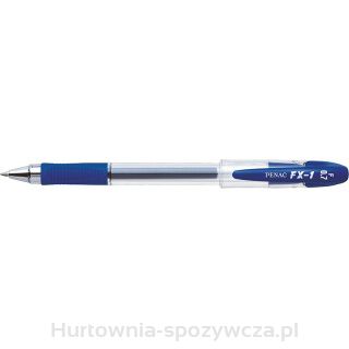 Długopis Żelowy Penac Fx1 0,7Mm, Niebieski