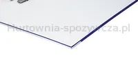 Office Products Segregator Officer z szyną, PP, A4/75mm, żółty  - 3