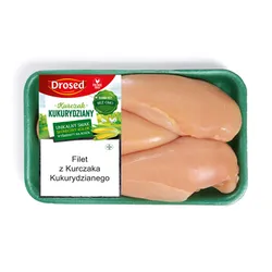Filet Z Kurczaka Kukurydzianego Tacka Około  0,5Kg Drosed