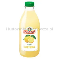 Andros Pasteryzowany produkt do picia cytrynowy 1 l