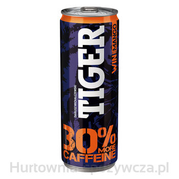 Tiger Win Gazowany Napój Energetyzujący O Smaku Mango 250 Ml