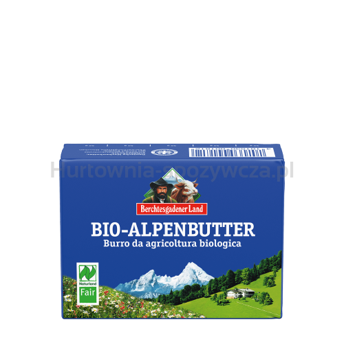 Masło Alpejskie (82 % Tłuszczu) Bio 250 G - Berchtesgadener Land [BIO]