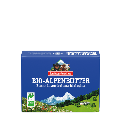 Masło Alpejskie (82 % Tłuszczu) Bio 250 G - Berchtesgadener Land [BIO]