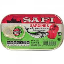 Safi Sardynki w sosie pomidorowym 125 g