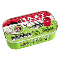 Safi Sardynki W Sosie Pomidorowym 125 G