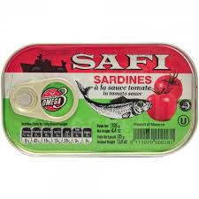 Safi Sardynki w sosie pomidorowym 125 g