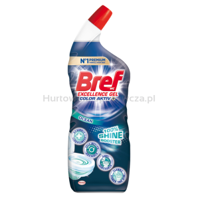 Bref Płyn Do Toalet Excellence Color Aktiv Gel Ocean 700Ml