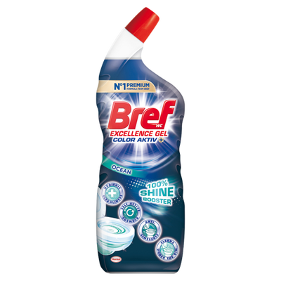 Bref Płyn Do Toalet Excellence Color Aktiv Gel Ocean 700Ml