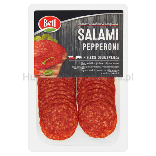 Bell Salami Dojrzewające Pepperoni Plastry 100 G 