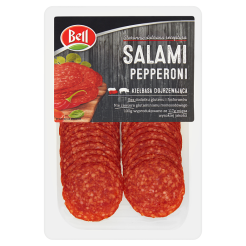 Salami Dojrzewające Pepperoni Plastry 100 G Bell