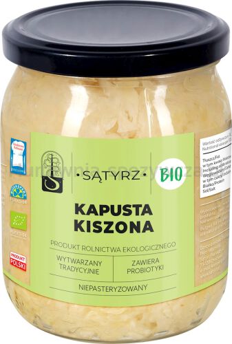 Kapusta Kiszona Bio 450 G  - Sątyrz [BIO]